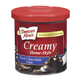 Duncan Hines&nbsp;Creamy Home-style&nbsp;dark chocolate fudge premium frosting Full-Size Picture